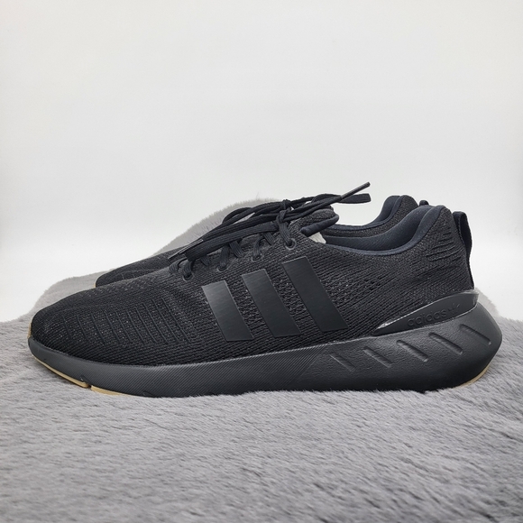 adidas Other - Adidas Swift Run 22 'Black Gum' Men's Running Shoes